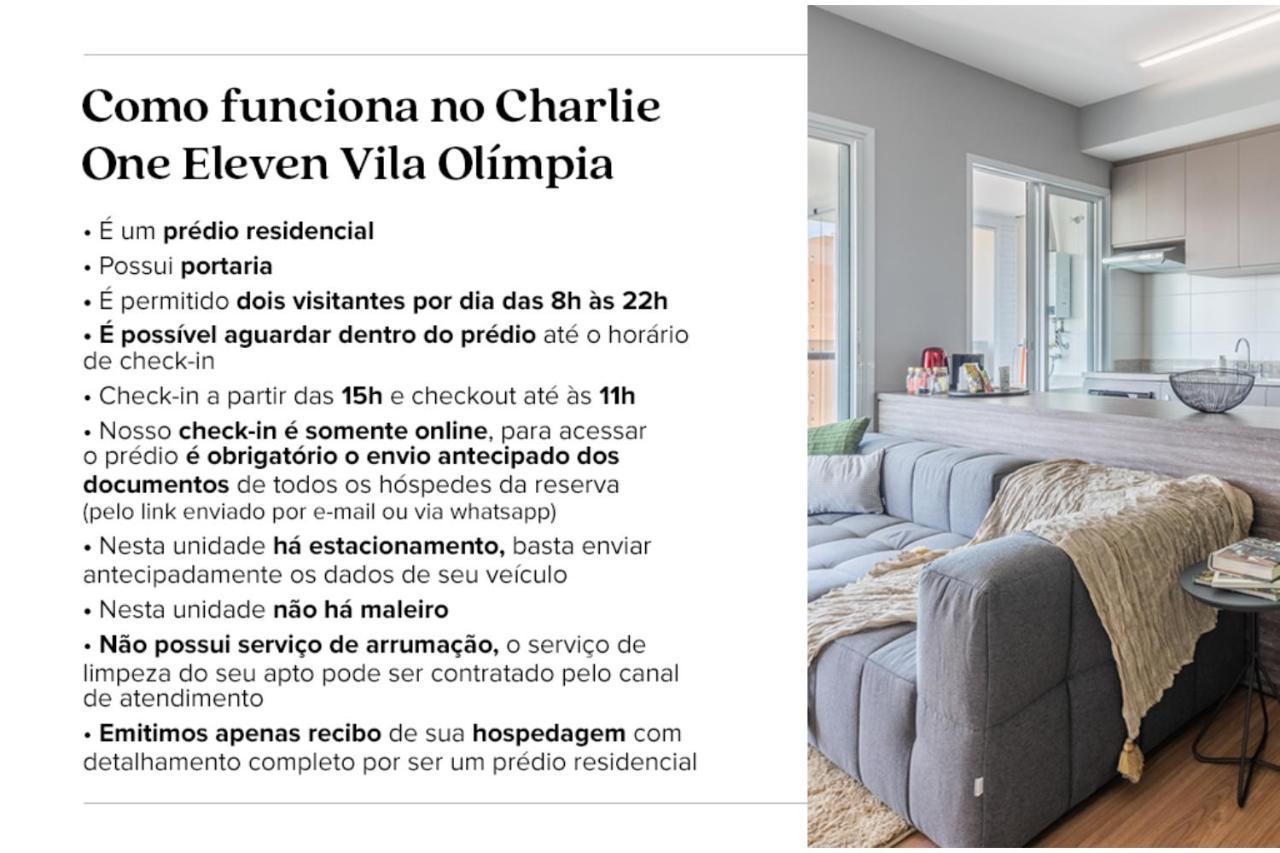 Charlie One Eleven Vila Olimpia Apartamento São Paulo Exterior foto